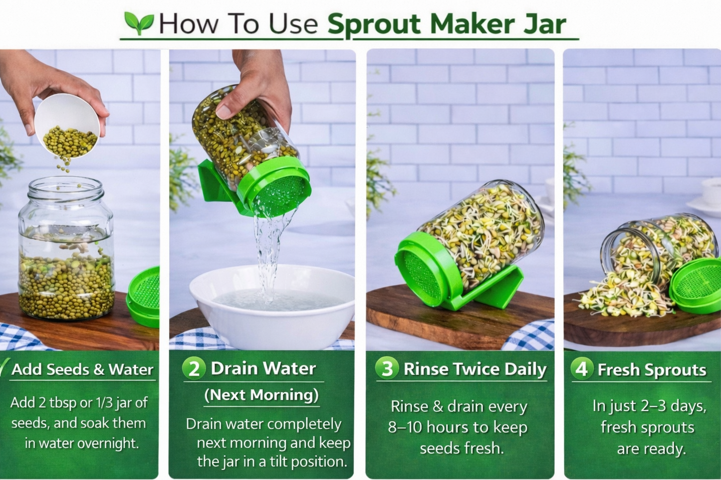 Sprout Maker Jar