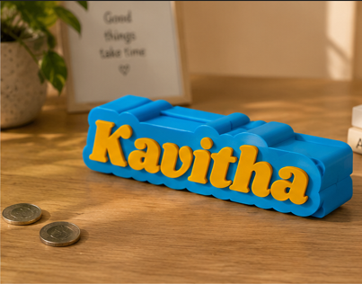 Piggy Bank-With Name