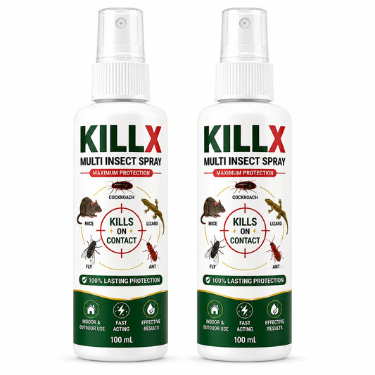 KillX Multi Insect Spray 100ml Each Pack Of 2