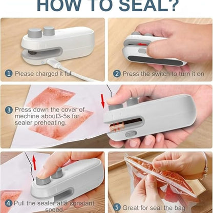 Rechargeable Mini Heat Bag Sealer