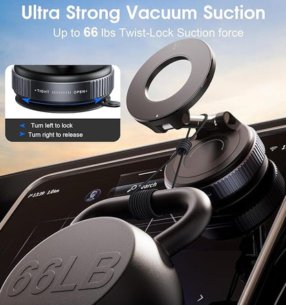 360 Phone Holder Rotation Suction Car Mount Stand