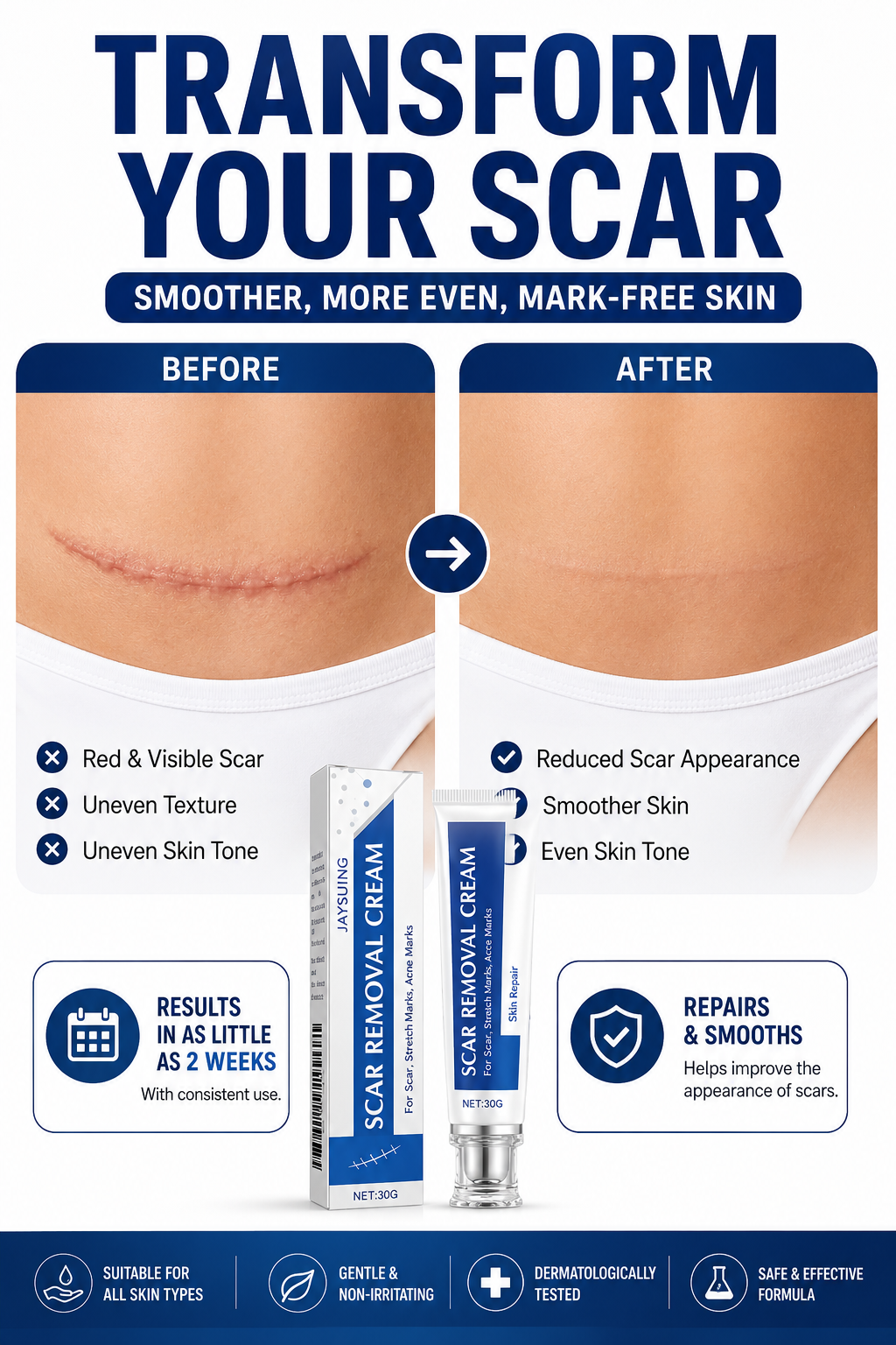 Scar Removal Pack of 2